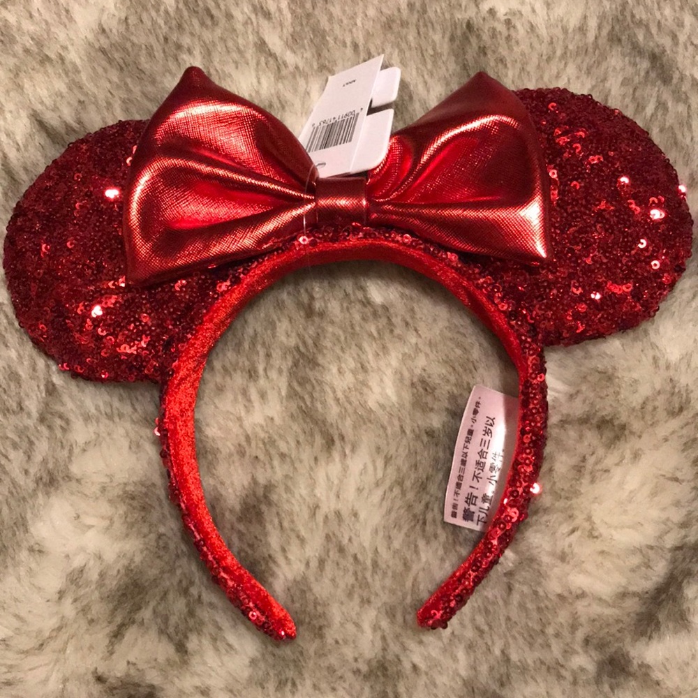 Disney Red Minnie Ears